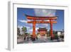 Torii Gate at Fushimi Inari Jinja, Shinto Shrine, Kyoto, Honshu, Japan, Asia-Christian Kober-Framed Photographic Print