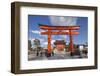 Torii Gate at Fushimi Inari Jinja, Shinto Shrine, Kyoto, Honshu, Japan, Asia-Christian Kober-Framed Photographic Print