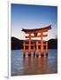 Torii Gate at the Itsukushima Jinga Shrine-Rudy Sulgan-Framed Photographic Print