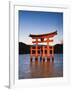 Torii Gate at the Itsukushima Jinga Shrine-Rudy Sulgan-Framed Photographic Print