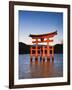 Torii Gate at the Itsukushima Jinga Shrine-Rudy Sulgan-Framed Photographic Print