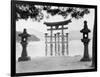 Torii Gate in Water-null-Framed Photographic Print