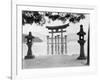 Torii Gate in Water-null-Framed Photographic Print