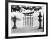 Torii Gate in Water-null-Framed Photographic Print