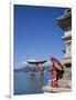 Torii Gate, Itsukushima Shrine, Miyajima Island, Honshu, Japan-null-Framed Photographic Print