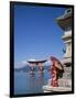 Torii Gate, Itsukushima Shrine, Miyajima Island, Honshu, Japan-null-Framed Photographic Print