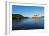 Torii Gate of Itsukushima Jinja Shinto Shrine, Miyajima Island, Hiroshima Prefecture-Christian Kober-Framed Photographic Print