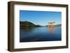 Torii Gate of Itsukushima Jinja Shinto Shrine, Miyajima Island, Hiroshima Prefecture-Christian Kober-Framed Photographic Print