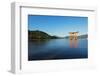 Torii Gate of Itsukushima Jinja Shinto Shrine, Miyajima Island, Hiroshima Prefecture-Christian Kober-Framed Photographic Print