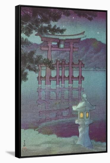 Torii Gate-null-Framed Stretched Canvas