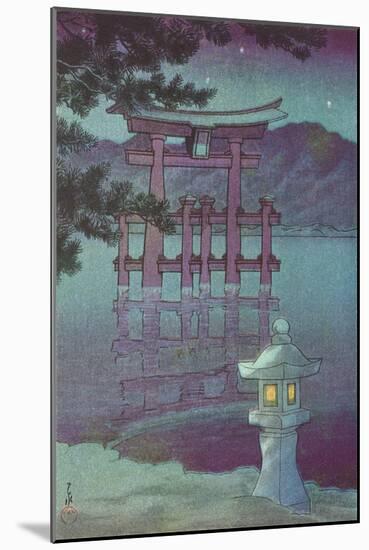 Torii Gate-null-Mounted Art Print