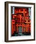 Torii Gates at Fushimi Inari Shrine, Japan, Kyoto-Murat Taner-Framed Photographic Print