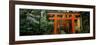 Torii Gates in a Park, Ueno Park, Taito, Tokyo Prefecture, Kanto Region, Japan-null-Framed Photographic Print