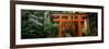 Torii Gates in a Park, Ueno Park, Taito, Tokyo Prefecture, Kanto Region, Japan-null-Framed Photographic Print