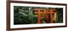 Torii Gates in a Park, Ueno Park, Taito, Tokyo Prefecture, Kanto Region, Japan-null-Framed Photographic Print