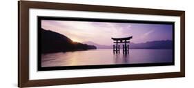 Torii, Itsukushima Shinto Shrine, Honshu, Japan-James Montgomery Flagg-Framed Art Print