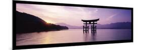 Torii, Itsukushima Shinto Shrine, Honshu, Japan-James Montgomery Flagg-Mounted Art Print
