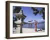 Torii Itsukushima Shrine, Miyajima Island, Japan-null-Framed Premium Photographic Print