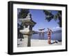 Torii Itsukushima Shrine, Miyajima Island, Japan-null-Framed Premium Photographic Print