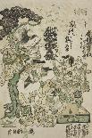 Three Notable Scenes of Segawa--Left, C. 1736-1741-Torii Kiyomasu II-Giclee Print
