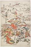 Susano-O No Mikoto Killing the Eight-Headed Dragon, 1748-Torii Kiyomasu II-Framed Giclee Print