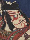 Two Kabuki Actors-Torii Kiyomitsu II and Toyokuni III-Giclee Print