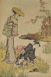 'The Iris Garden', c1784-Torii Kiyonaga-Giclee Print