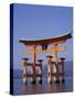 Torii of Itsukushima, Miyajima, Japan-null-Stretched Canvas