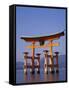 Torii of Itsukushima, Miyajima, Japan-null-Framed Stretched Canvas