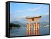 Torii of Itsukushima, Miyajima, Japan-null-Framed Stretched Canvas