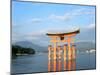 Torii of Itsukushima, Miyajima, Japan-null-Mounted Premium Photographic Print