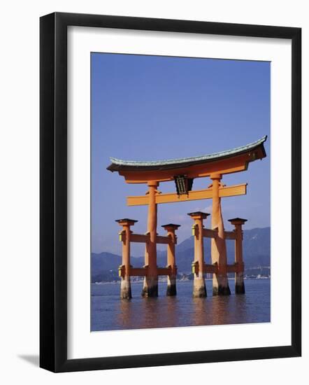 Torii of Itsukushima, Miyajima, Japan-null-Framed Photographic Print