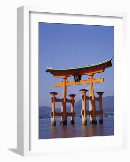 Torii of Itsukushima, Miyajima, Japan-null-Framed Photographic Print