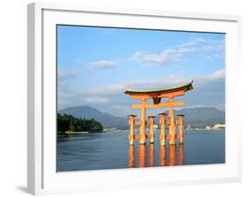 Torii of Itsukushima, Miyajima, Japan-null-Framed Photographic Print