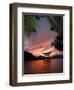 Torii Shrine Gate in the Sea, Miyajima Island, Honshu, Japan-Christian Kober-Framed Photographic Print