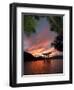 Torii Shrine Gate in the Sea, Miyajima Island, Honshu, Japan-Christian Kober-Framed Photographic Print