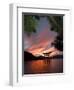 Torii Shrine Gate in the Sea, Miyajima Island, Honshu, Japan-Christian Kober-Framed Photographic Print