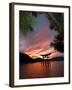 Torii Shrine Gate in the Sea, Miyajima Island, Honshu, Japan-Christian Kober-Framed Photographic Print