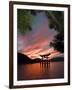 Torii Shrine Gate in the Sea, Miyajima Island, Honshu, Japan-Christian Kober-Framed Photographic Print