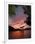 Torii Shrine Gate in the Sea, Miyajima Island, Honshu, Japan-Christian Kober-Framed Photographic Print