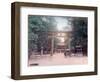 Torii, Shrine Gate, Nishigamo, Kyoto, Japan-null-Framed Giclee Print