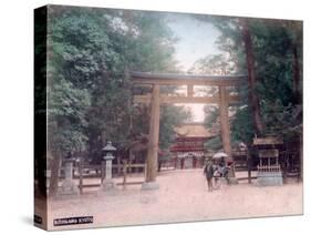 Torii, Shrine Gate, Nishigamo, Kyoto, Japan-null-Stretched Canvas