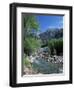 Torla, the River Ara and Mondarruego, Huesca, Pyrenees, Aragon, Spain-Ruth Tomlinson-Framed Photographic Print