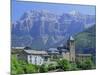 Torla, Village Perched on Hilltop Beneath Mondarruego, Huesca (Pyrenees), Aragon, Spain, Europe-Ruth Tomlinson-Mounted Photographic Print