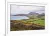 Tormore and Machrie Bay, looking towards Beinn Bharrain, Isle of Arran, North Ayrshire, Scotland, U-Gary Cook-Framed Photographic Print