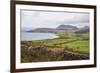 Tormore and Machrie Bay, looking towards Beinn Bharrain, Isle of Arran, North Ayrshire, Scotland, U-Gary Cook-Framed Photographic Print