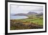 Tormore and Machrie Bay, looking towards Beinn Bharrain, Isle of Arran, North Ayrshire, Scotland, U-Gary Cook-Framed Photographic Print