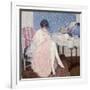 Torn Lingerie, 1915 (Oil on Canvas)-Frederick Carl Frieseke-Framed Giclee Print