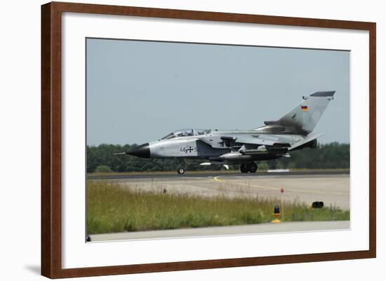 Tornado Ecr of the German Air Force Armed with Harm Missile-Stocktrek Images-Framed Photographic Print