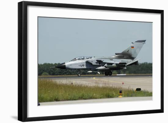 Tornado Ecr of the German Air Force Armed with Harm Missile-Stocktrek Images-Framed Photographic Print